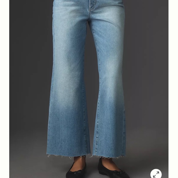 Anthropologie‎ HEPBURN HIGH-RISE WIDE-LEG JEANS - Picture 4 of 7